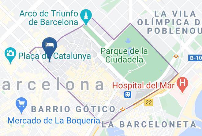 Barcelona - Pensio 2000 Maps