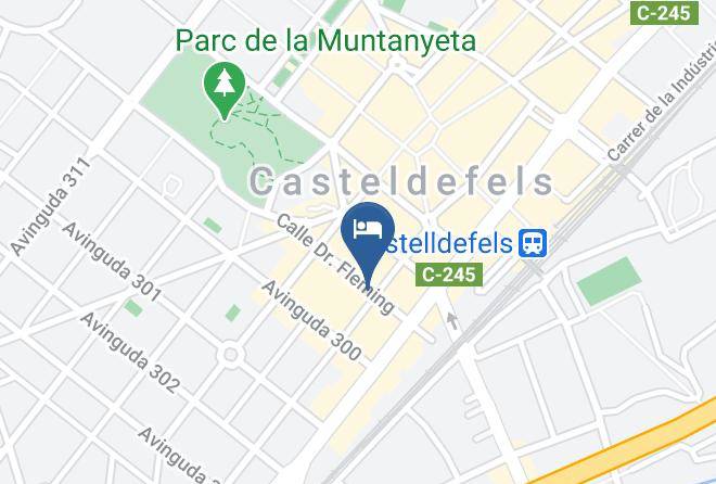 Barcelona - Pensio El Colorado Maps