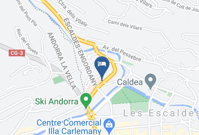 Escaldes Engordany - Pensio Roser Maps
