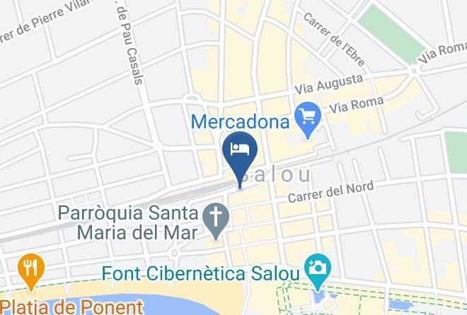 Tarragona - Pensio Venecia Maps
