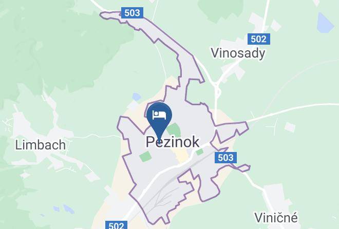 Pezinok - Pension 77 Maps