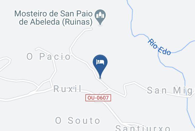 Ourense - Pension A Cal Maps