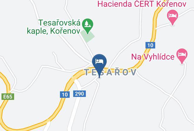 Jablonec Nad Nisou - Pension A Restaurace U Zvonku Korenov Maps