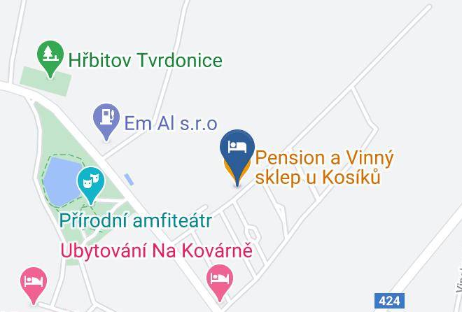 Breclav - Pension A Vinny Sklep U Kosiku Maps
