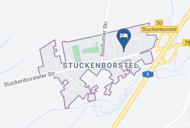 Rotenburg Wumme - Pension A1 Stuckenborstel Bei Bremen Maps