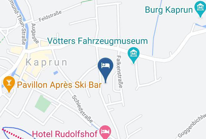 Zell Am See - Pension Abendruh Maps