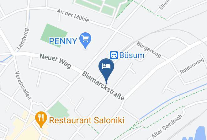 Dithmarschen - Pension Abendsonne Maps