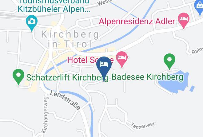 Kitzbuhel - Pension Achrainer Maps