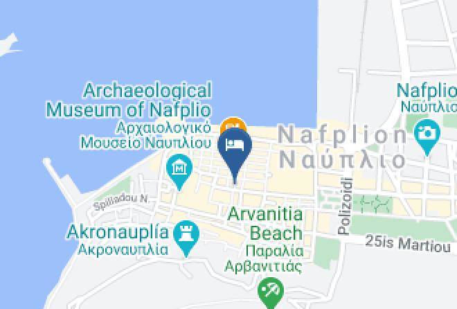 Argolis - Pension Acronafplia Maps