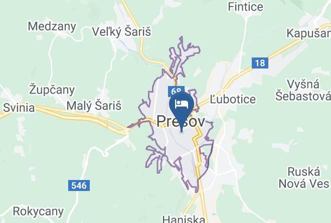 Presov - Pension Adam Maps