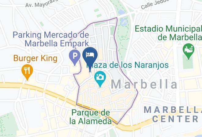 Malaga - Pension Aduar Marbella Maps