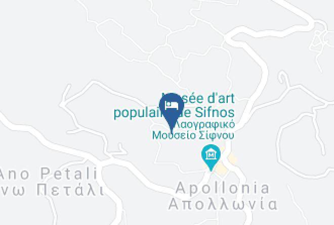 Milos - Pension Afroditi Maps