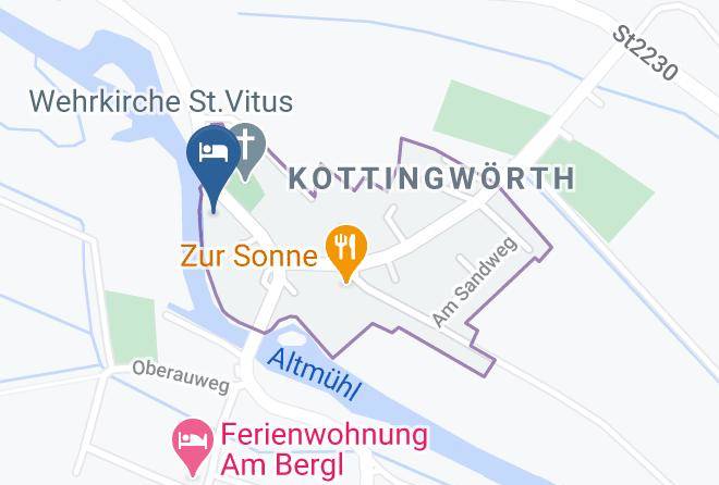 Eichstatt - Pension Agathe Gierl Maps