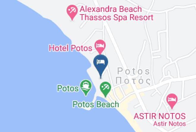 Thasos - Pension Ageri Maps
