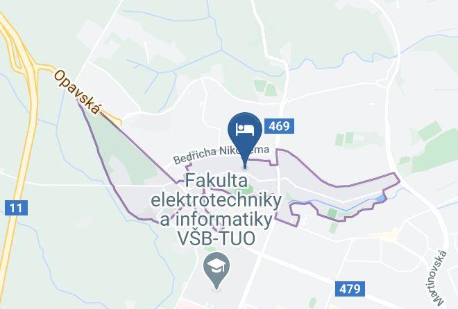 Ostrava - Pension Aida Ostrava Maps