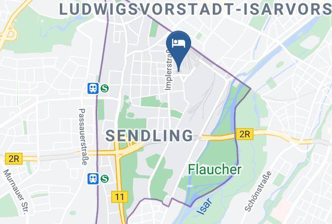 Munich District - Pension Albrecht Maps