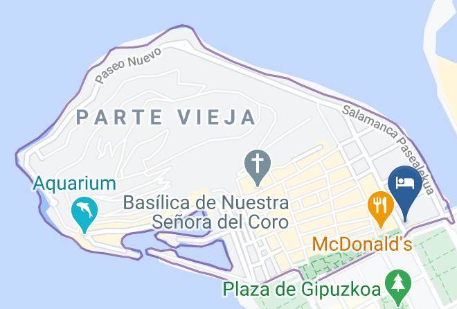 Gipuzkoa - Pension Aldamar Maps