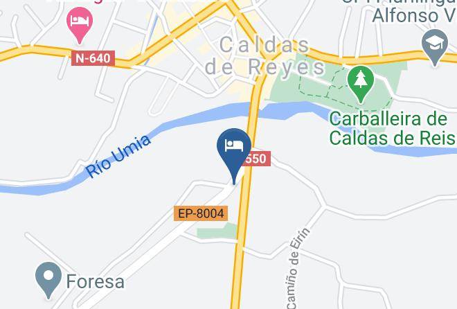 Pontevedra - Pension Alecer Maps
