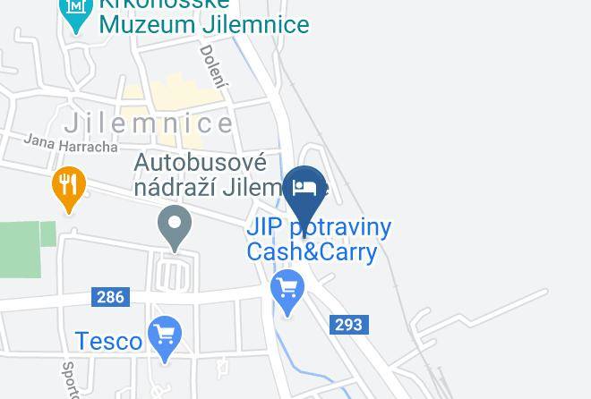 Semily - Pension Alexander Maps