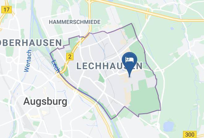 Augsburg - Pension Alis Maps