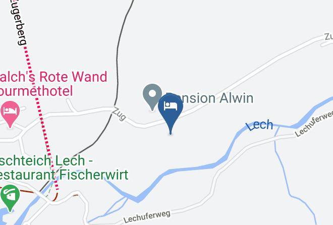 Bludenz - Pension Almrosle Maps