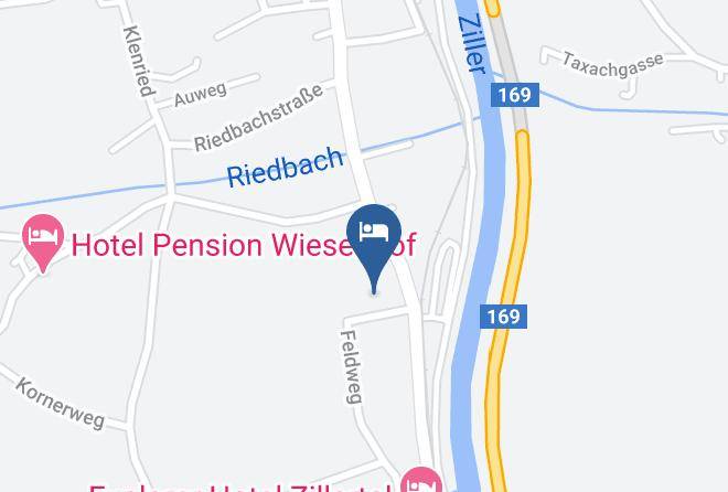 Schwaz - Pension Alpenhof Maps