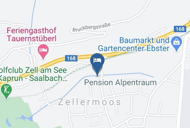 Zell Am See - Pension Alpentraum Maps