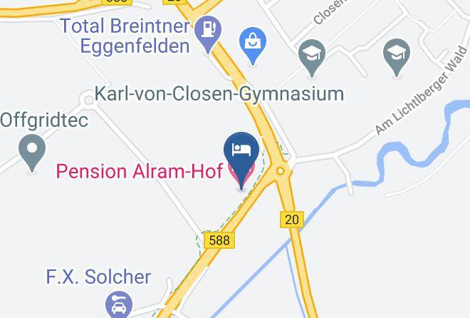 Rottal Inn - Pension Alram Hof Maps