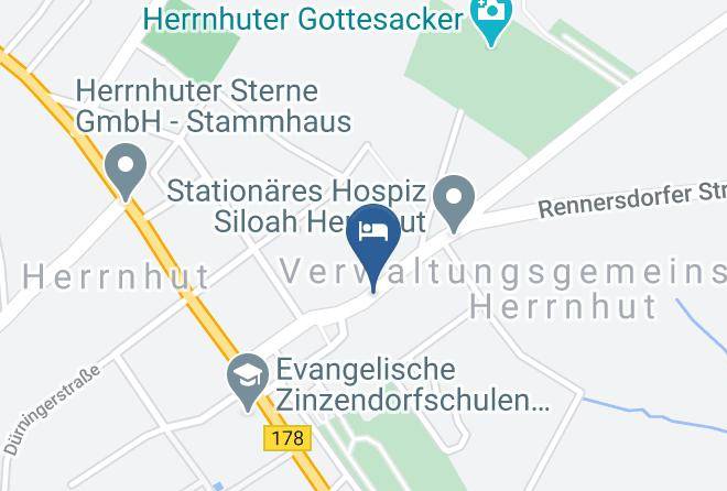 Gorlitz - Pension Alt Herrnhuter Haus Maps