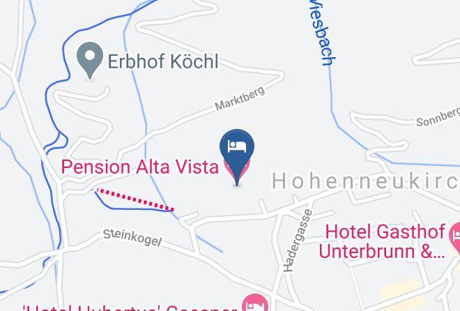 Zell Am See - Pension Alta Vista Maps