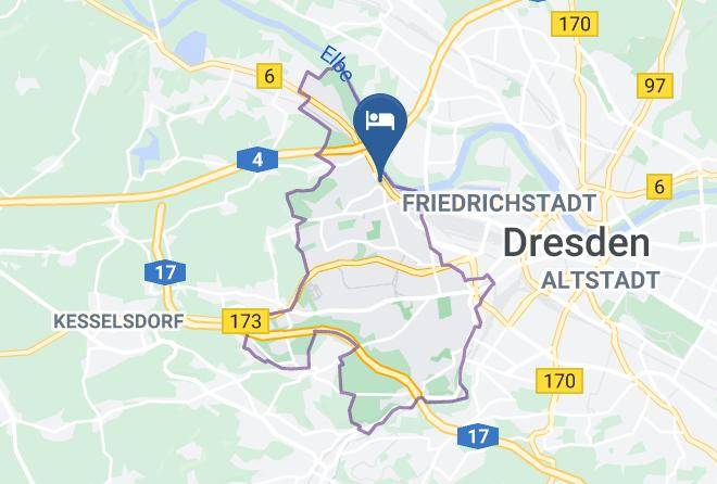 Dresden - Pension Altbriesnitz Maps