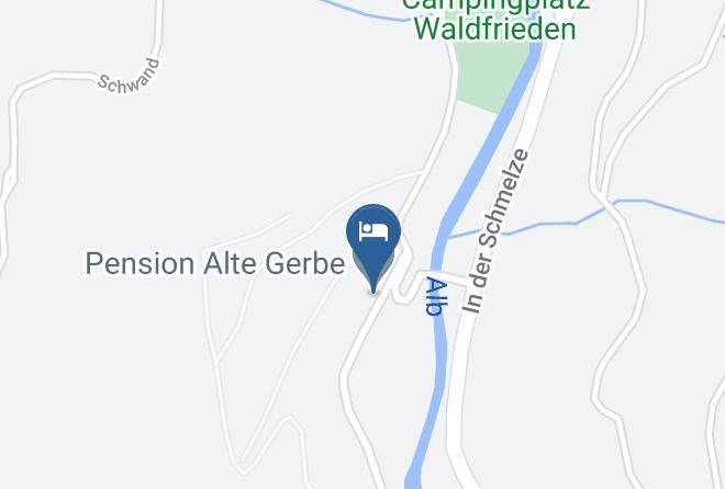 Waldshut - Pension Alte Gerbe Maps