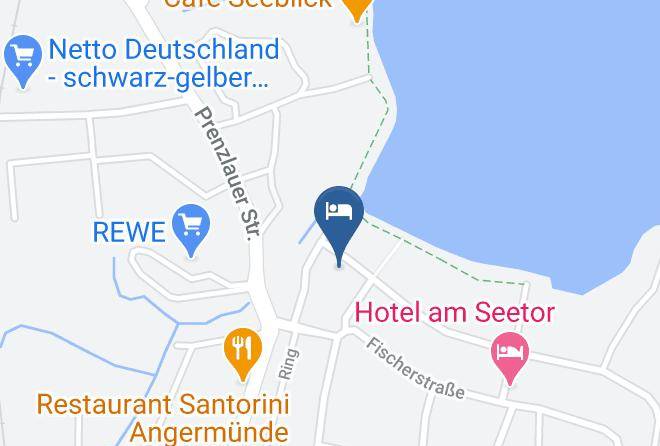 Uckermark - Pension Alte Malzerei Maps