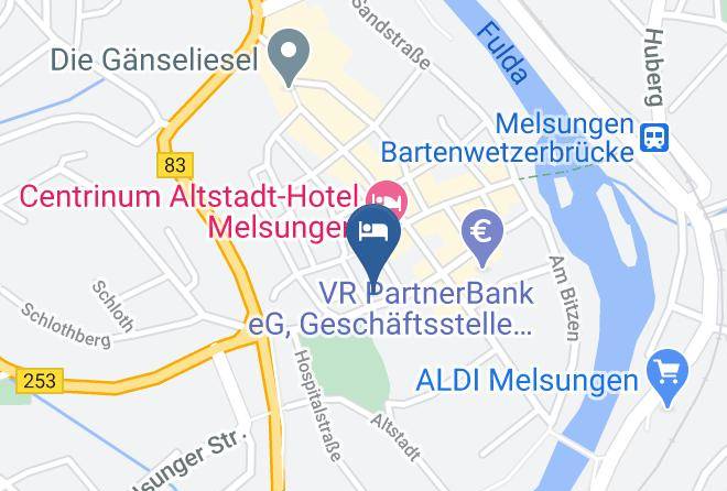 Schwalm Eder Kreis - Pension Alte Scheune Maps