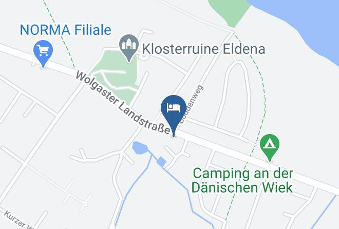 Vorpommern Greifswald - Pension Alte Schmiede Maps