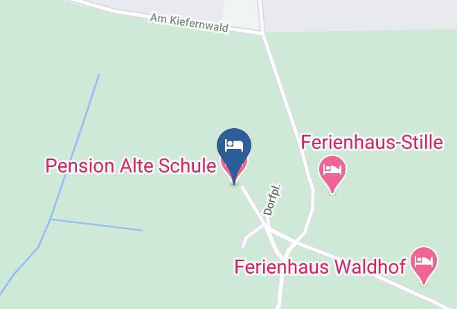 Ludwigslust Parchim - Pension Alte Schule Maps