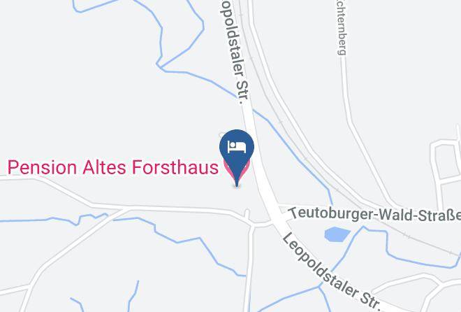 Hoxter - Pension Altes Forsthaus Maps