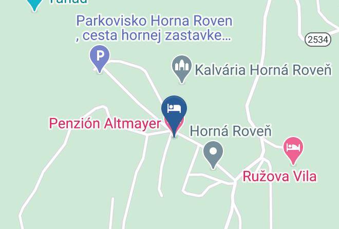 Banska Stiavnica - Pension Altmayer Maps