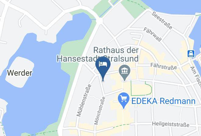 Vorpommern Rugen - Pension Altstadt Monch Maps