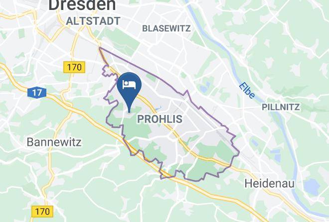Dresden - Pension Altstadt Gastehaus Dresden Maps