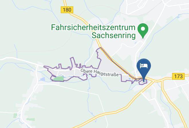 Zwickau - Pension Am Alten Sachsenring Maps