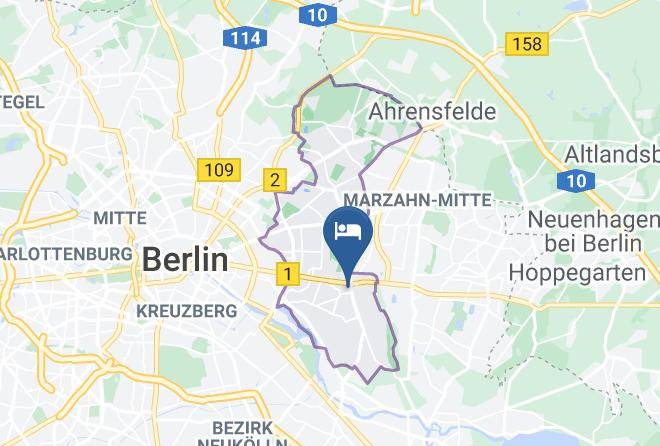 Stadt Berlin - Pension Am Anger Maps