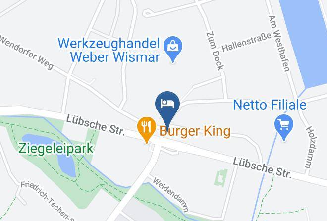 Nordwestmecklenburg - Pension Am Burgwall Maps