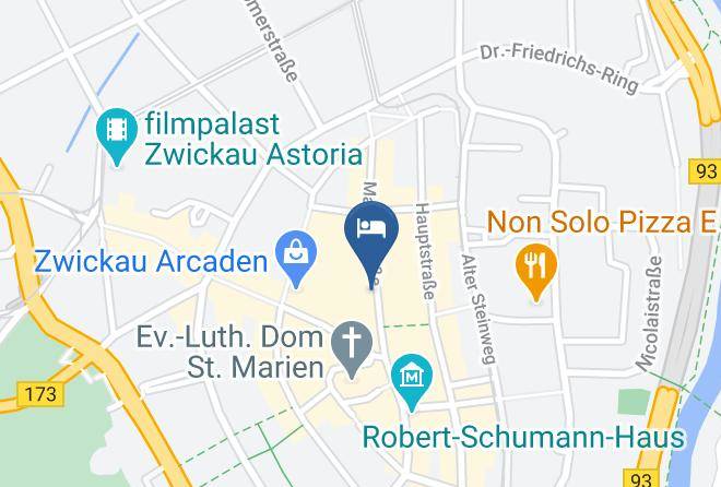 Zwickau - Pension Am Dom Maps