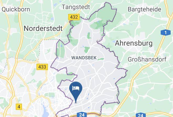 Stadt Hamburg - Pension Am Eichtalpark Maps