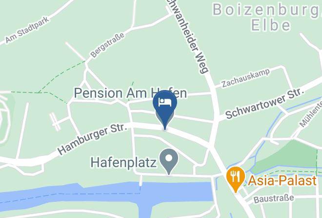 Ludwigslust Parchim - Pension Am Hafen Maps