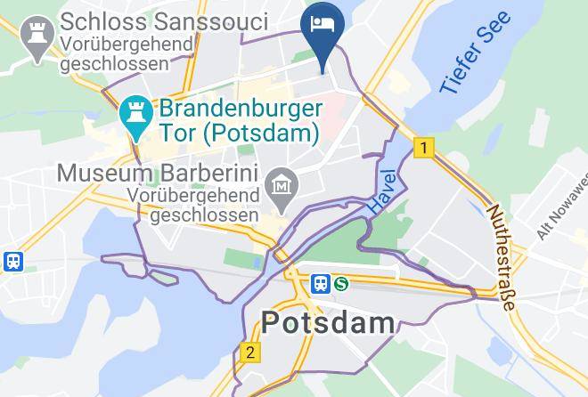 Potsdam - Pension Am Hollandischen Viertel Maps