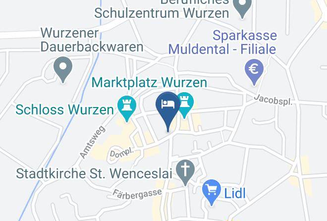 Leipzig - Pension Am Markt Maps