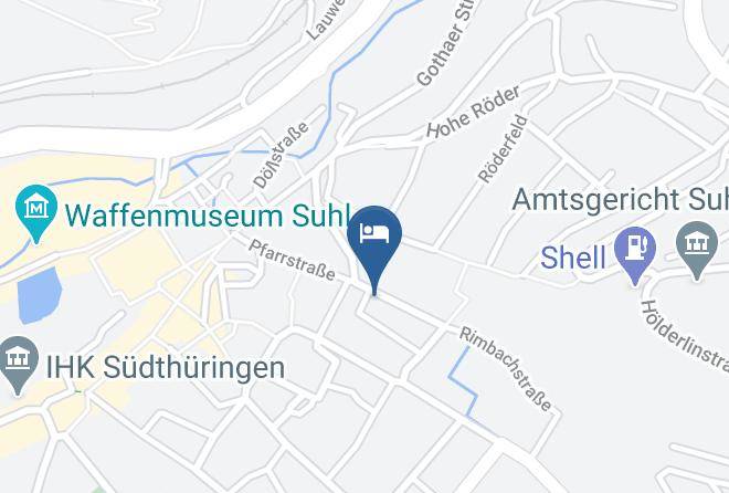 Suhl - Pension Am Markt Suhl Maps