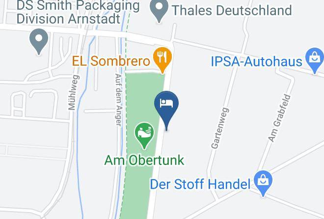 Ilm Kreis - Pension Am Obertunk Maps